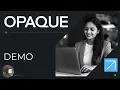 OPAQUE Unlocking AI Potential Overcoming Data Security Challenges