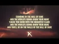 The Script - Hall Of Fame (Lyrics) ft. will.i.am