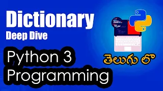 Dictionaries in Python Python Tutorials Python for Data Science Telugu