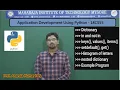 Dictionary in Python Vth Sem CSE 18CS55 PYTHON Module 2 Session 04