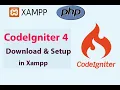 Download and Setup CodeIgniter 4 in Xampp Windows