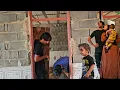 Download Lagu Mahmoud \u0026 Azam’s Daily Life ❤️ | Roof Holes for Heaters 🔥 \u0026 Installing Windows 🪟