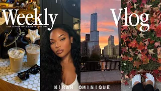 VLOG: living in Chicago + curly flip over wig + fall haul + anti inflammatory morning routine & more