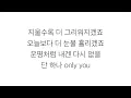 에일리 (エイリー)－「잠시 안녕처럼 GOODBYE MY LOVE」 [운명처럼 널 사랑해 命中注定我愛你 OST Part.6]  [LYRICS] 가사 한국어