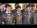 RI Gov honors Blackstone Valley hockey team weeks after shooting