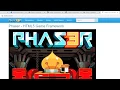 Phaser 3 Game Tutorial - 01