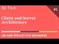 JSP and Servlet - Client and Server Architecture