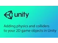 Unity 2D Game Design Tutorial 3 - Adding physics and colliders to objects