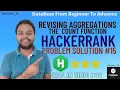 Revising Aggregations - The Count Function Hackerrank Solution SQL Practice