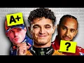 Lagu My 2025 Formula 1 Driver Gradings