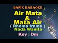 Download Lagu Air Mata Dan Mata Air (Karaoke) Rhoma Irama Nada Wanita/Cewek Female Key Dm  Dangdut Original
