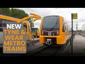 Lagu NIEUWE Tyne and Wear Metro Class 555s - Binnenin Stadlers £70 miljoen kostende depot