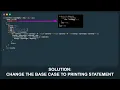 Solution to Coding Challenge 1