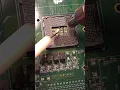 How to remove a CPU socket