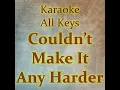 Couldn't Make It Any Harder (Karaoke Version)