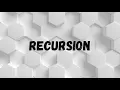 Understanding Recursion A Visual Guide By Viji Muthian