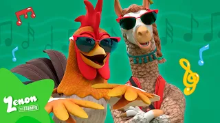 The Farm Orchestra 🥁Sing and Dance! ZENON THE FARMER | Nursery Rhymes and Kids Songs