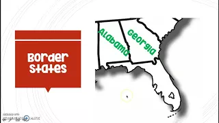 Map Skills Labeling Florida