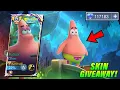 GLOO PATRICK SKIN IS FINALLY HERE!! 😱 + SKIN GIVEAWAY! (WORTH TO BUY?!) - MLBB