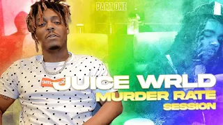 juice wrld murder rate studio session part 1 