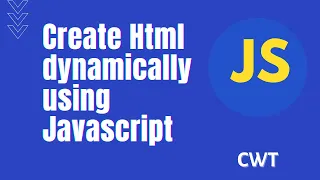 8 Create HTML elements dynamically Developer tools usage in-depth HTML5 CSS3 JS