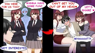 i kept ignoring the arrogant hottie sisters who are popular with the boys and then romcom manga 