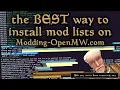 Modding-OpenMW com Automatic Modlist Installation Guide