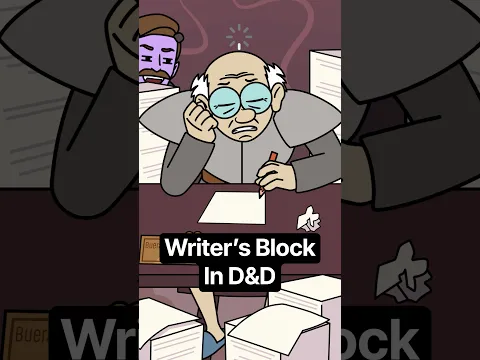 When your party member has writer’s block 🗿