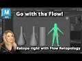 Go with the Flow - Organic modeling with Volume booleans and Flow