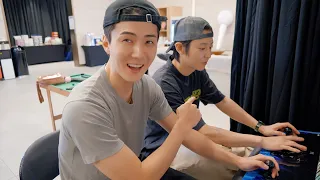 긁?
