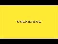 UNcatering by Sheridan s Unforked