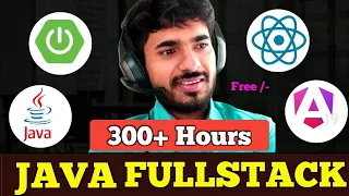 Complete Full Stack Java Free 300 Hours Mock Interview Free Certificate aadiandjava
