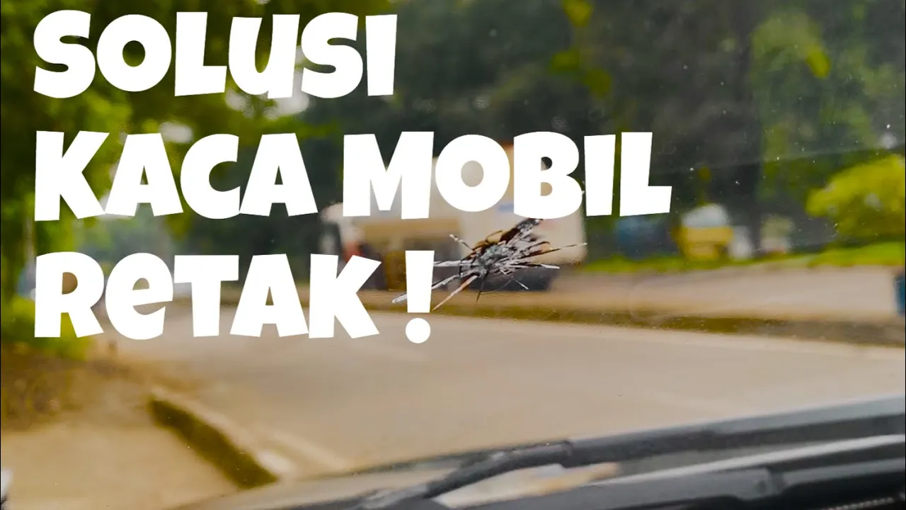 Memperbaiki kaca mobil yg retak / gores mengunakan lem setan/ lem cina/ lem alteko.. 