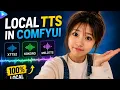 Generate Voices inside ComfyUI Local TTS
