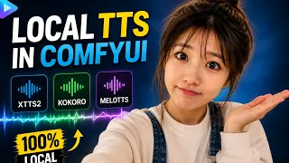 Generate Voices inside ComfyUI Local TTS