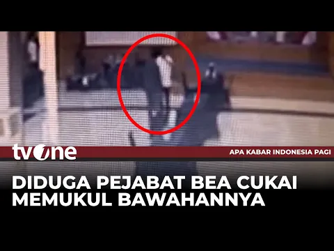 Detik-detik Oknum Bea Cukai Batam Aniaya Bawahan Terekam CCTV
