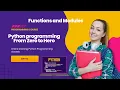 Python programming day 12 Python Functions Modules Explained