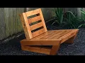 How to make an outdoor FAT chair it s collapsible and easy to store