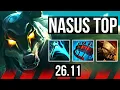 NASUS vs RIVEN TOP Stormraider s Surge 46K damage NA Grandmaster 26 11