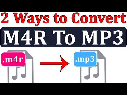 Download MP3 [ 2 Ways ] M4R To MP3 Converter || Convert Any Audio Format to Mp3 Format in Hindi By Mukesh Burdak