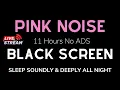 Download Lagu Calming Pink Noise | Black Screen for Stress Relief, Sleep \u0026 Focus Boost | 11 Hours No ADS