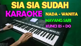 Download TIADA LAGI - MAYANG SARI - KARAOKE NADA WANITA | LIRIK, HD MP3