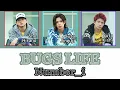 【歌割り】Number_i 《 BUGS LIFE 》 歌詞 歌割り パート分け Line Distribution