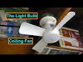 Bell Howell Socket FanLight - The Light Bulb Ceiling Fan