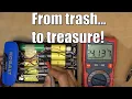 DIY Repair a dead Kobalt 40V power tool battery A dumpster-dive treasure