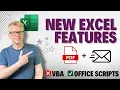 New Excel Features Bulk send email create PDFs directly in Excel without VBA