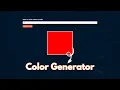 Get Creative Build Your Own COLOR GENERATOR App With HTML CSS Bootstrap 5 And Javascript
