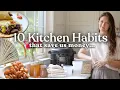 10 Kitchen Habits That Save Us Money