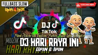 dj hari raya ini upin u0026 ipin remix angklung fullbass spesial lebaran 