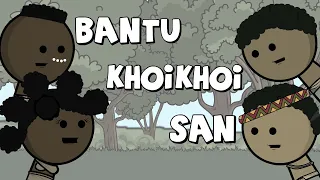 the bantu san and khoikhoi